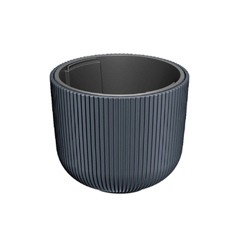 Prosperplast Milly Anthracite Flower Pot 22L