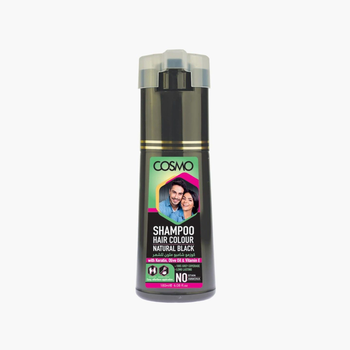 Cosmo Color Shampoo Natural Black Hair 180Ml