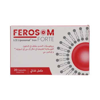 فيروسوم فورت حديد ليبوزومي نباتي 20كبسولة