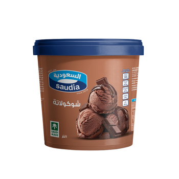 Saudia Chocolate Ice Cream 1L