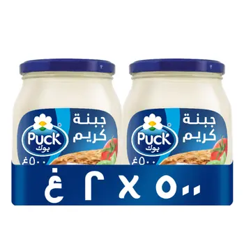 Puck Cream Cheese Spread Jar 2×500g