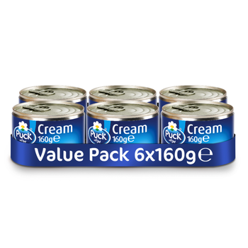Puck Cream Cans Value Pack 6×160g