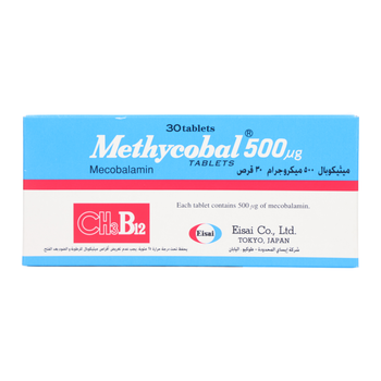 ميثيكوبال إيساي ميكوبالامين قرص 500ميكرو جرام 30قرص