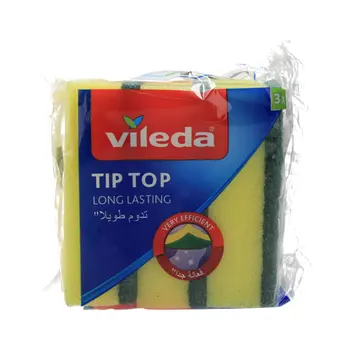 فيليدا اسفنجة غسيل أطباق  تدوم طويلا 3حبات