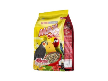 Kiki Max Menu Cockatiel And Large Parrot Food Balanced Mix Of Seeds And Grains 1Kg