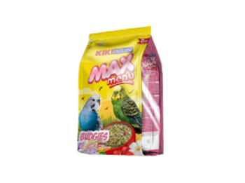 Kiki Max Menu Budgie Food Balanced Mix Of Seeds And Grains 1Kg