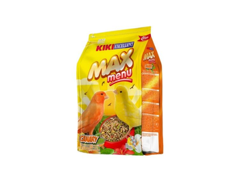 Kiki Max Menu Canary Bird Food Balanced Mix Of Seeds And Grains 1Kg