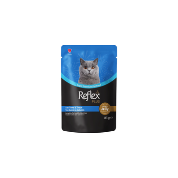 Reflex Plus Tuna & Trout Cat Food 85g