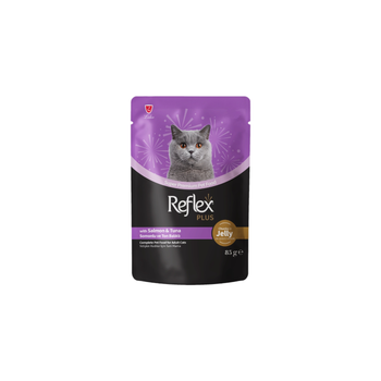 Reflex Plus Salmon & Tuna Cat Food 85g