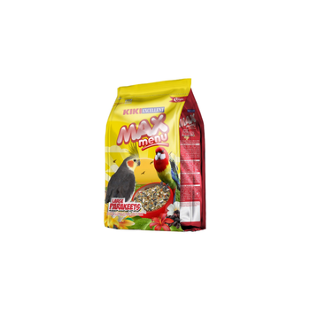 Kiki Max Menu Cockatiel And Large Parrot Food Balanced Mix Of Seeds And Grains 1Kg