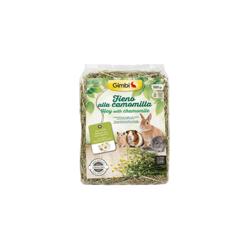 Gimbi Natural Hay Rodent And Small Pet Food With Chamomile 500g