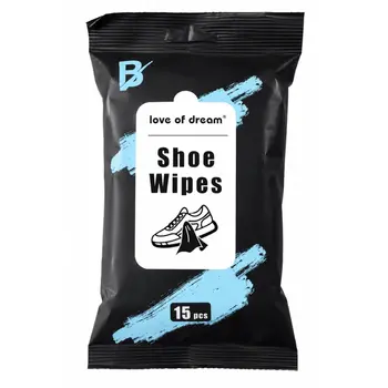 Best Value Disposible Shoe Cleaning Wipes 15Pieces
