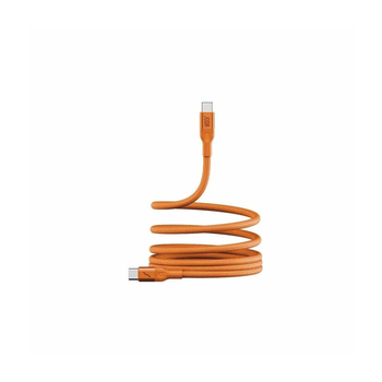 Joda Mag Roll Magnetic Cable 60W Type C to Type C 1.2Meters Orange 1Piece