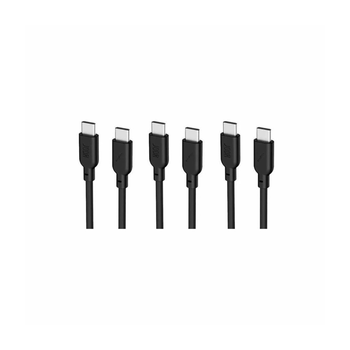 Joda Type C to Type C Charging Cable Set 1M 2M 3M Black 3Pieces
