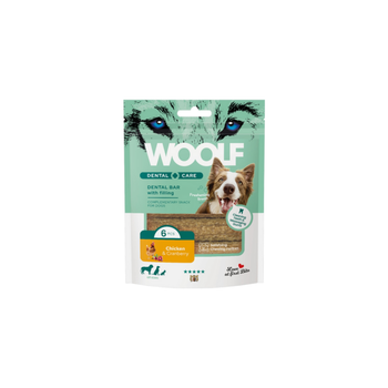 Woolf Dog Treats With Chicken And Cranberry For Dental And gum Care 108g