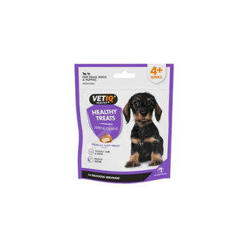 Vetiq Calming Treats For Puppies And Small Breed Dogs: Crunchy Treats With A Creamy Filling, Formulated To Soothe And Relieve Stress 50g