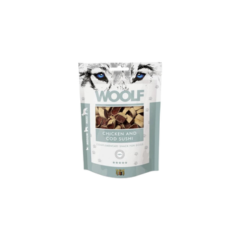 Woolf Dog Treats Chicken & Cod Sushi 100g
