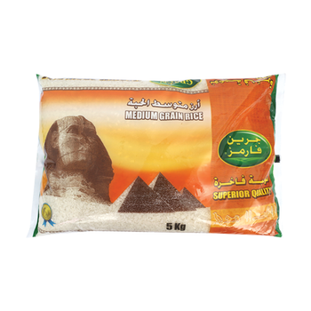 جرين فارم أرز مصري 5كيلو