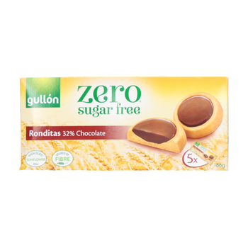 Gullon Zero Chocolate Ronditas 186g