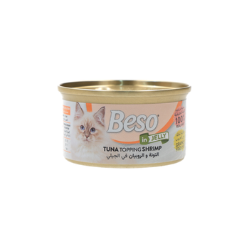 Beso Tuna & Shrimp In Jelly 85g