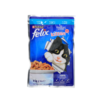 Purina Felix Kitten Tuna Cat Food 85g
