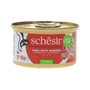 Schesir Tuna with Shrimps Cat Food 85g