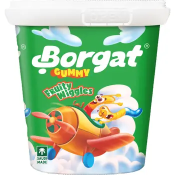 Borgat Gummy Multifruit M. Worm Tubs 160g