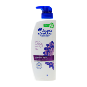 Head & Shoulders Shampoo Extra Volume, 500Ml