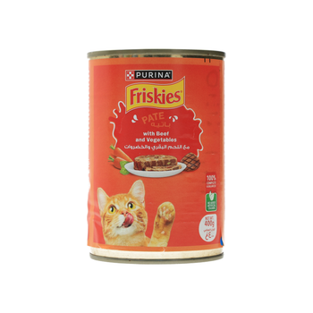 Purina Friskies Beef & Vegetables Cat Food 400g