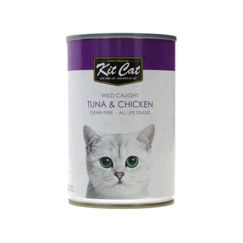 Kit Cat Tuna & Chicken Wet Cat Food 400g
