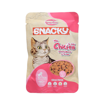 Snacky Wet Food for Kitten Food with Chicken in Jelly 85g