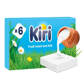Kiri Cream Cheese Square 6×100g