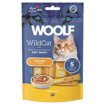 Woolf Wildcat Chicken Cat Treats 5Pieces×14g