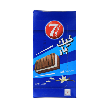 7 Days Chocolate Cake Bar 12x25g