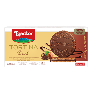 Loacker Tortina Dark Chocolate 125g