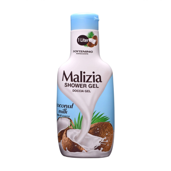 Malizia Shower Gel Coconut Milk 1000Ml