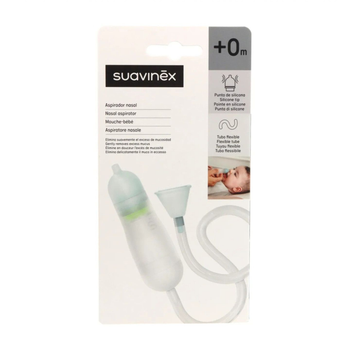 Suavinex Baby Nasal Aspirator Removes Excess Mucus 1Pieces