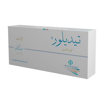 تيديلور لوراتاديني 10مجم أقراص 30قرص