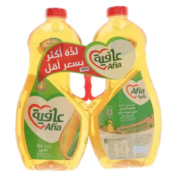 Afia Pure Corn Oil 2x1.5L