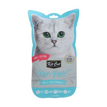 Kit cat Tuna & Fiber Hairball Rewards 4×15g