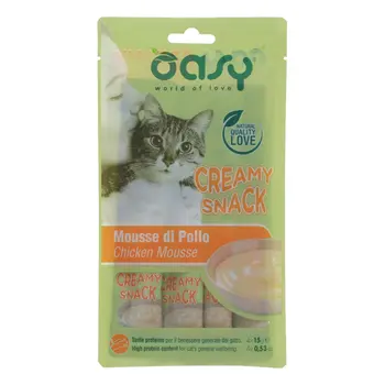 Oasy Cats Wet Treats Chicken Mousse 4x15g