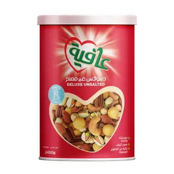 Afia Unsalted Mixed Deluxe Nuts 450g