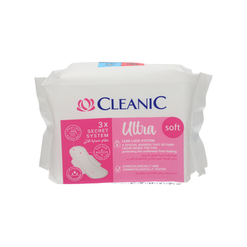 Cleanic Comfort Super Soft Day Pads 10 Pieces
