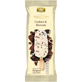 Saudia Sensations Cookies & Brownie Ice Cream 105ml