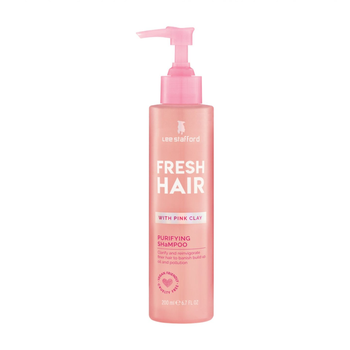 Lee Stafford Purifying Shampoo Fresh Hair With Pink Clay 200Ml