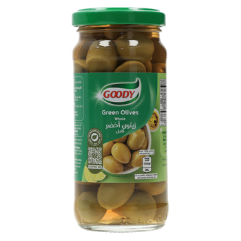 Goody Whole Green Olives 240g