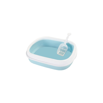 Pet Basket Litter Box For Cats With Scoop Available In Various Colors Size L 1Piece