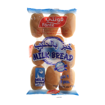 Fonte Milk Bread 9Pieces