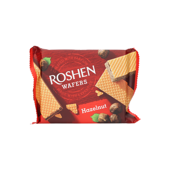 Roshen Wafers Hazelnut 72g