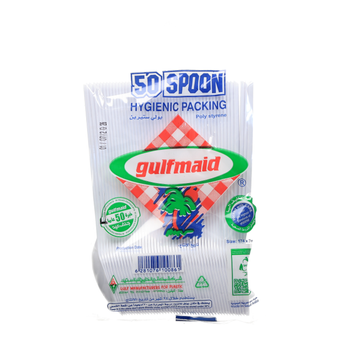 Gulfmaid Poly Styrene Spoon 50 Pieces